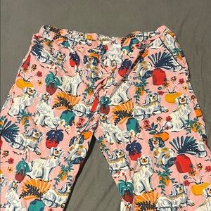 Printfresh Multicolor Pajama Pants with Animal and Plant Design